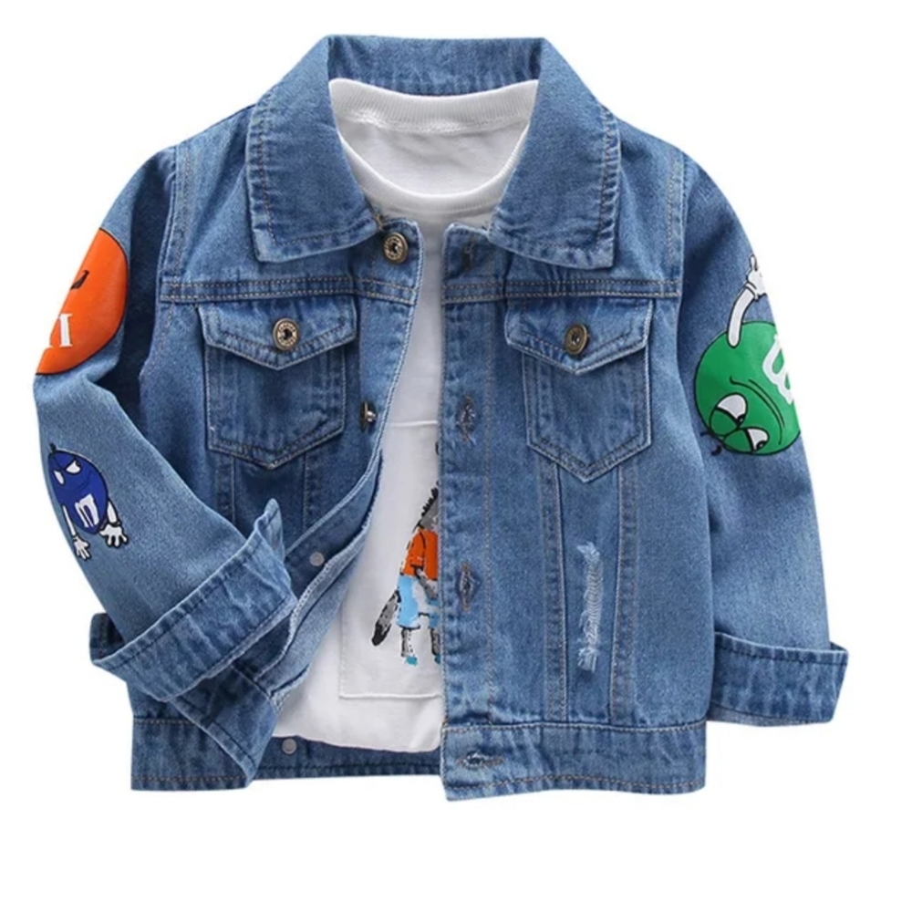 I ♡ NY  M&M's: Blue Denim Kids Jackets